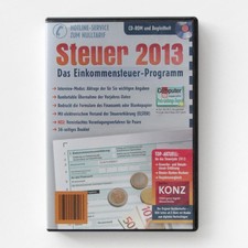 KONZ Steuer 2013 - Das Einkommensteuer-Programm (CD-ROM ohne Begleitheft)