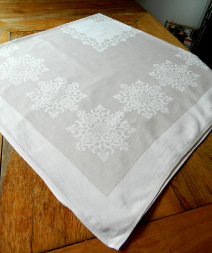 Vintage irisette tischdecke - vintage,
