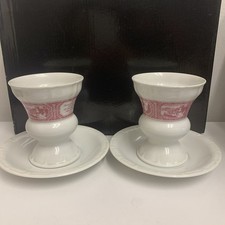 Paar Heinrich Rudesheimer Kaffeetassen