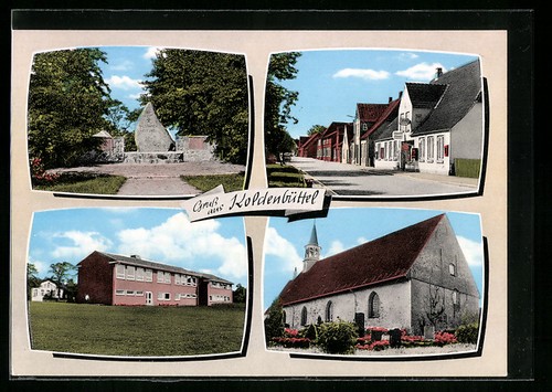 Koldenbüttel ehrenmal - ak, koldenbüttel,