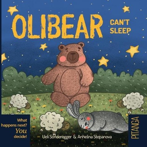 Olibear can sleep - olibear, can't