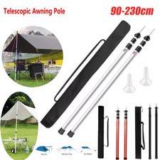 Paar Alu Zeltstange Teleskop