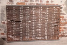 alter Aufsteller Infotafel Holz Aushang Raumtrenner Vintage Klemmbrett VEB DDR