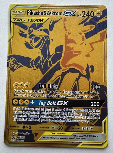 Pokemon pikachu zekrom gx - pokemon, pikachu&