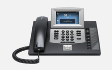 Auerswald COMfortel 2600 IP (VoIP Systemtel, schwarz, PoE)