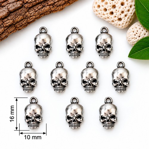 Totenkopf schädel charms - 10, /