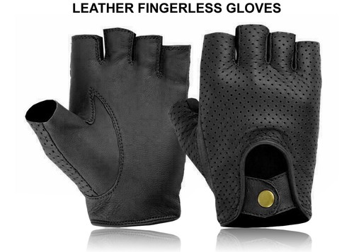 Echtleder fingerlose - echtleder,
