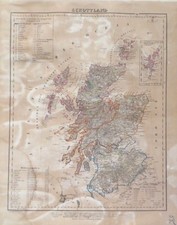 Landkarte von Schottland