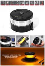 LED-Warnleuchte Orange - Weiß