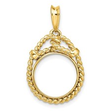 14k Gelbgold Western Seil 13mm
