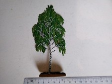 Zinnfiguren Flachfiguren 30mm Baum Beidseitig Bemalt