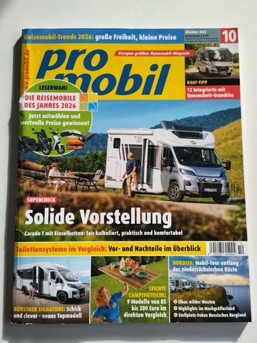 Promobil 2025 reisemobil - promobil, 10/2025