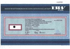 BW Bank Stuttgart Badische