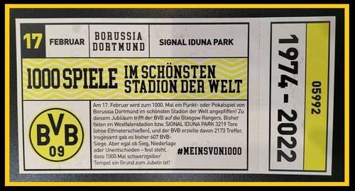 Original special ticket - special, 1000