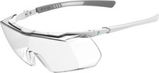 ACE Evo OTG Schutzbrille für Brillenträger Arbeitsbrille Überbrille Weiß