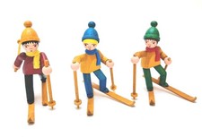 1 Satz Langläufer Skifahrer -