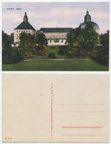 38716 gotha schloß - gotha,