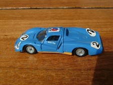 POLITOYS M Italy No. 595 MATRA Sport MS 630 Blau 1:43 Le Mans #2 schön ansehen !