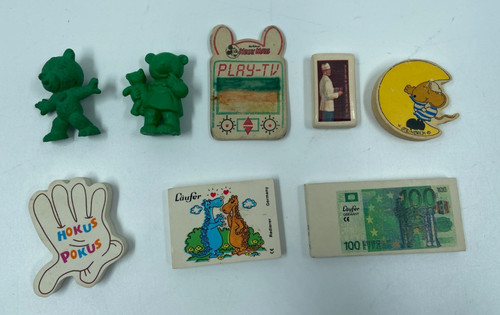 Radiergummi vintage konvolut - konvolut, 8