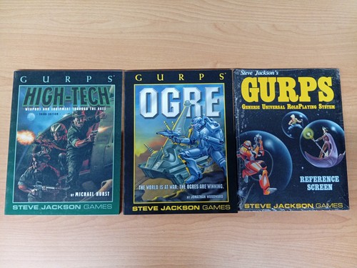 Gurps 3rd edition - edition, bundle