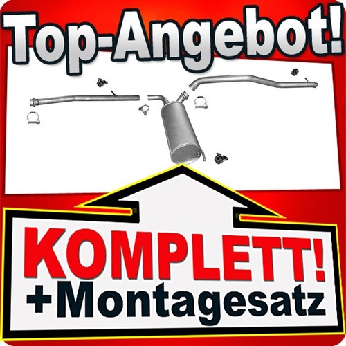 Auspuff für peugeot expert - auspuff,