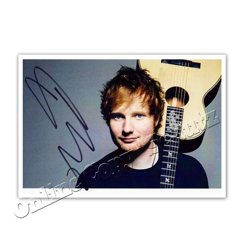 Sheeran autogrammfoto - sheeran, +