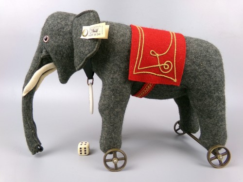 Vintage steiff elefant - vintage,