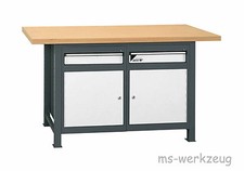 Jordan Metec 22683/84523 Werkbank mit 2 Stahlblechschränken
