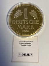 Gigant Medaille 70 mm Goldmark