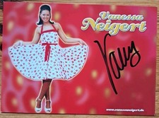 Vanessa Neigert Orig Autogramm