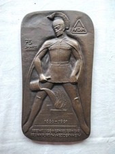 Wandfigur Metallguß Hl. Florian