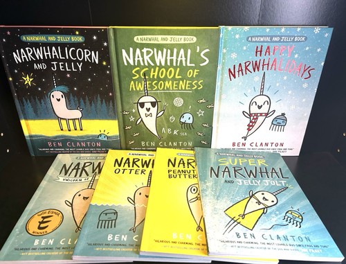 Narwhal and jelly book - a,