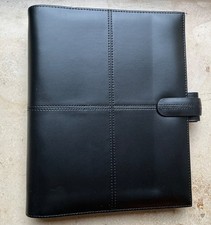 SAMMLUNGSRÜCKNAHME! FILOFAX A5 Classic Organiser, schwarz, Leder,  Ref. 014068G