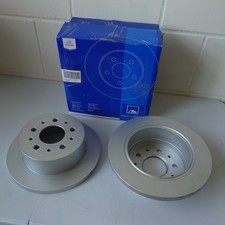 2X ATE BREMSSCHEIBEN HINTEN 280,0mm VOLL PASSEND FÜR CITROËN JUMPER FIAT DUCATO