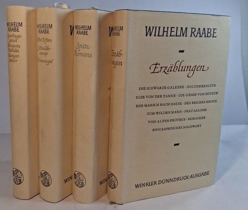 Wilhelm raabe werke vier - raabe.,