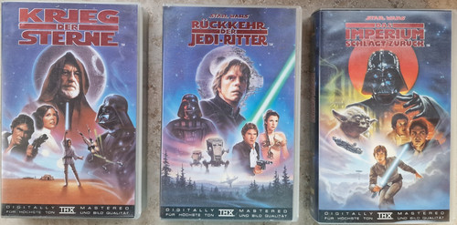 Star wars vhs set pal - wars,
