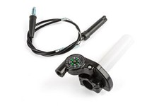 Kurzhub-Gasgriff mit Kompass