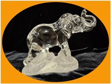 NACHTMANN PH Germany Elefant 1,2 kg schwer Bleikristall Kristall Glas Figur TOP