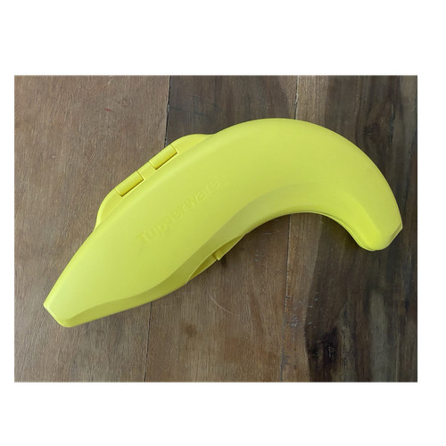 Tupperware banana box brotdose - banana,