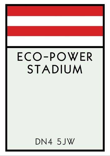Doncaster rovers eco power - eco,