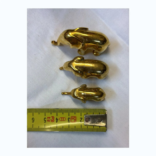 Gilt mini elephant - mini,