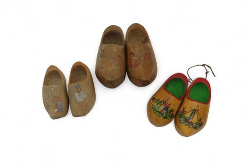 Dutch miniature clogs wooden - dutch,