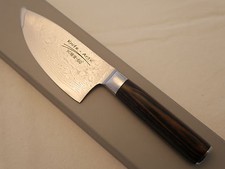 Deba messer aus damast - aus, damast-