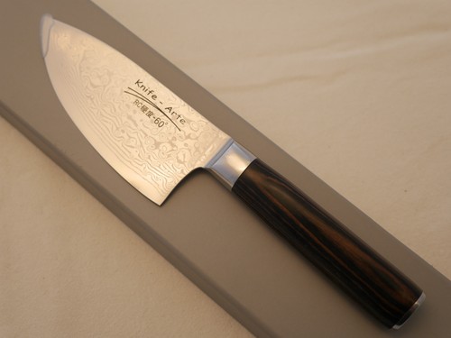 Deba messer aus damast - deba,