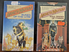 Soul-Singer of Tyrnos & Runes of the Lyre by Ardath Mayhar - early printing