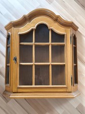 Wandvitrine Eiche rustikal