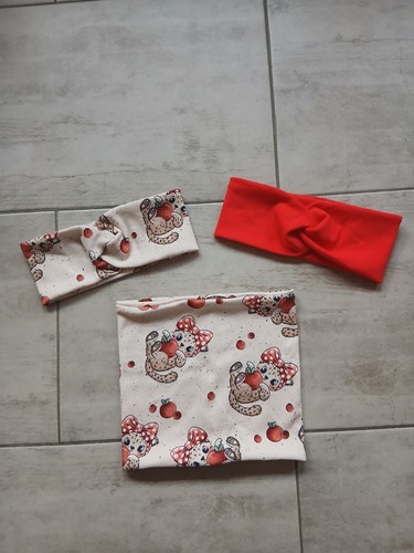 Set stirnband schal - set, +