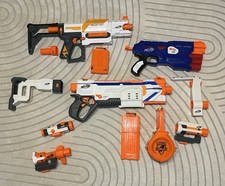 NERF Mega-Set/Modulus Regulator +Recon MK II + Dual-Strike + Zubehör & 300 Darts