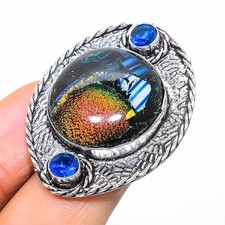 Dichroitisches Glas, Blautopas