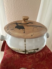 Keramiktopf Schale mit Deckel